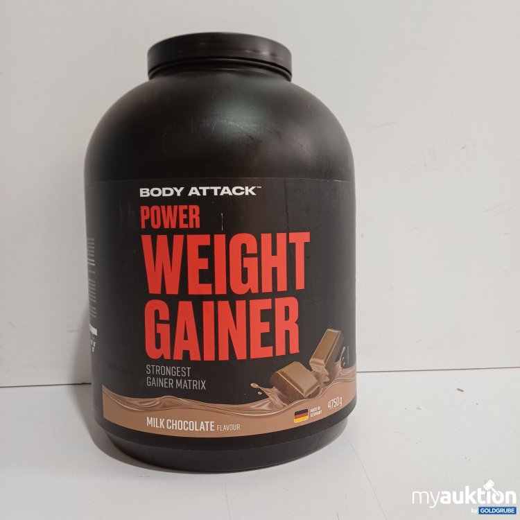 Artikel Nr. 962181: Body Attack Power Weight Gainer Milk chocolate Flavour 4750g 