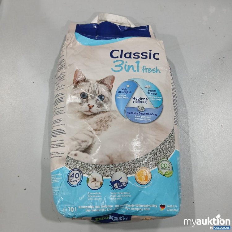 Artikel Nr. 967181: Biokat's  Classic 3in1 fresch Katzenstreu 10l