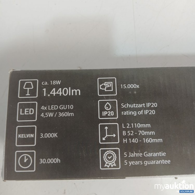 Artikel Nr. 968181: LeuchtenDirekt , L2.110mm B 52-70mm H 140-160mm