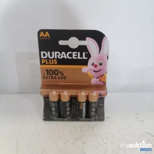 Auktion Duracell Plus AA Batterien 4 Stück 