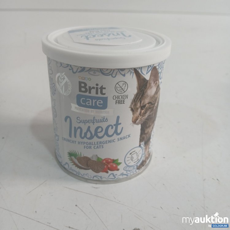 Artikel Nr. 471182: Brit Care Superfruits Insect Katzen-Snack 100g
