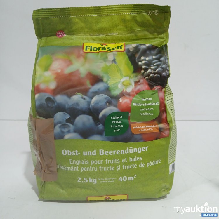 Artikel Nr. 523182: FloraSelf Obst- und Beerendünger 2,5kg 
