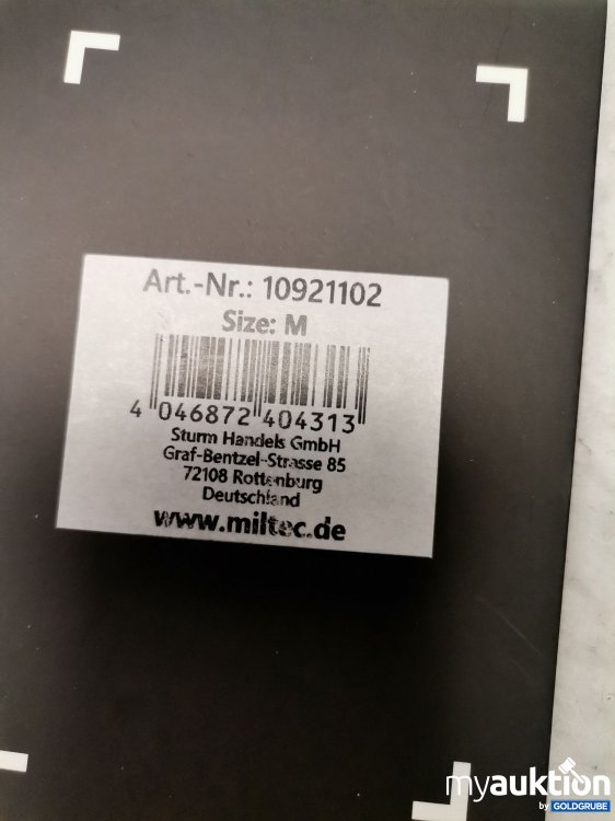 Artikel Nr. 676182 Artikel Nr. 676182: Mil Tec Oberteil