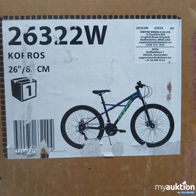 Artikel Nr. 865182: Huffy we make Fun Korros Fahrrad 26" 26322W 