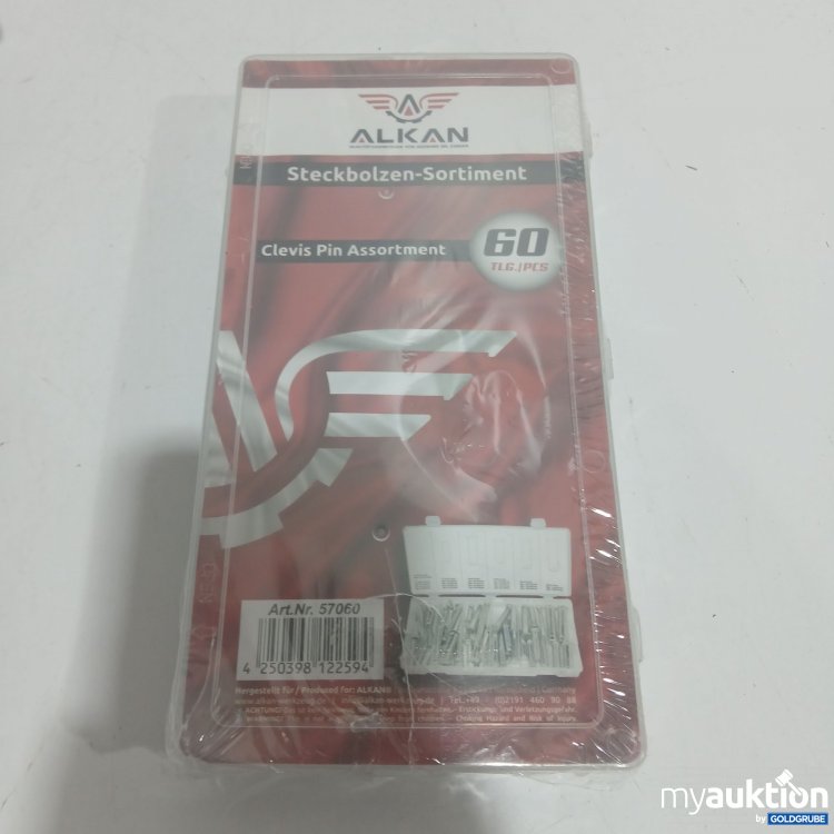 Artikel Nr. 887182 Artikel Nr. 887182: Alkan Steckbolzen-Sortiment 60Tlg.