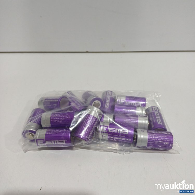 Artikel Nr. 897182 Artikel Nr. 897182: EEMB Batterien 3V CR123A 16Stk.