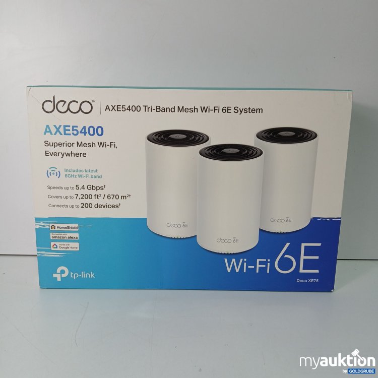 Artikel Nr. 805183 Artikel Nr. 805183: Deco AXE5400 Super Mesh Wi-Fi Everywhere 6E Deco XE75