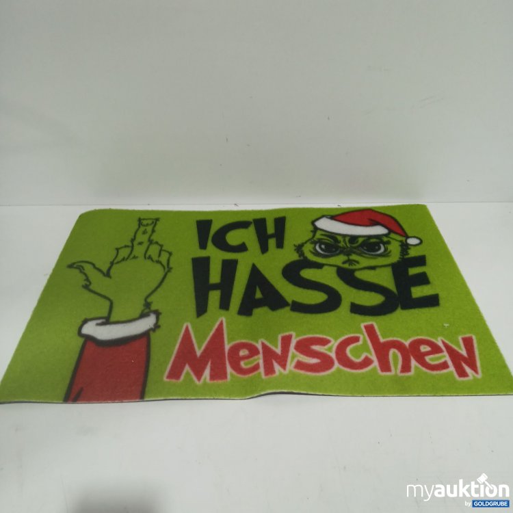 Artikel Nr. 813183 Artikel Nr. 813183: Fußmatte "Ich hasse Menschen" ca.60x40cm