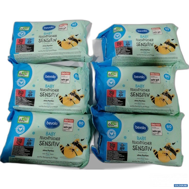 Artikel Nr. 891183: Bevola Baby Feuchttücher Sensitiv 6Pkg