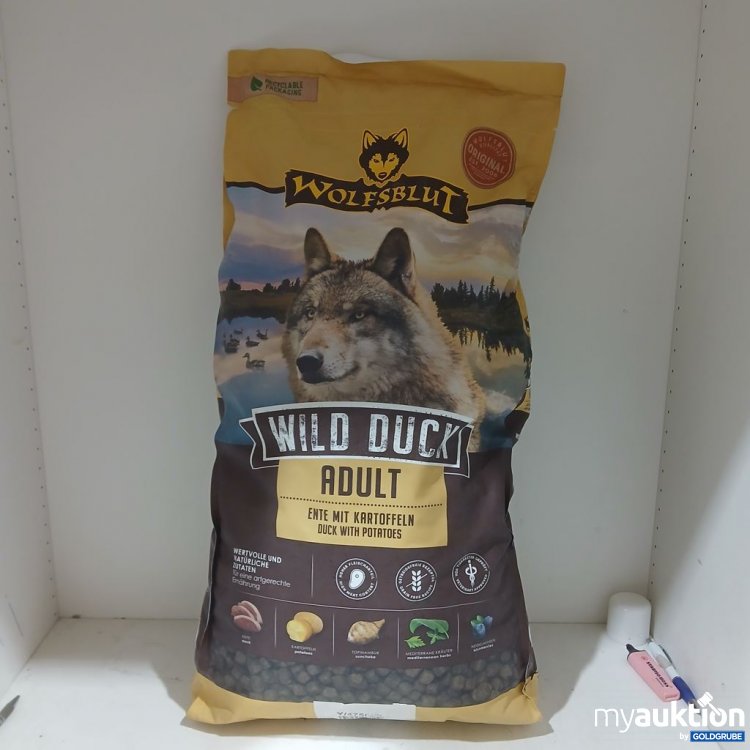 Artikel Nr. 971183 Artikel Nr. 971183: WOLFSBLUT WILD DUCK ADULT 12,5Kg