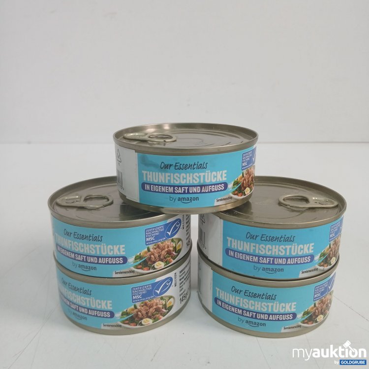 Artikel Nr. 977183: Our Essentials Thunfischstücke in eigenem Saft und Aufguss 145g
