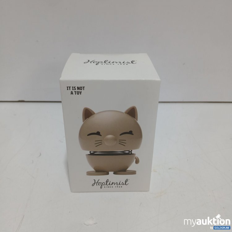 Artikel Nr. 984183: Hoplimisl Wackel Figur  Katze Gold/Braun