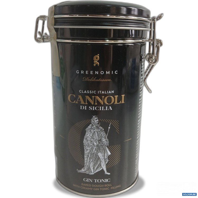 Artikel Nr. 993183 Artikel Nr. 993183: Greenomic Classic Italian Cannoli Di Sicilia Gin Tonic Baked Dough Roll 200g