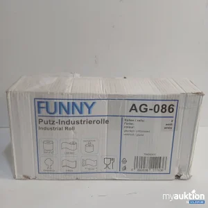 Artikel Nr. 526183: FUNNY Putz-Industrierolle 2 Rollen weiß ø27cm 1000Blatt Kern ø7cm