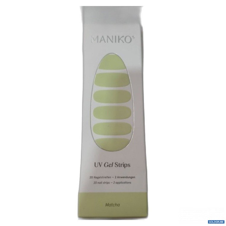 Artikel Nr. 468184 Artikel Nr. 468184: MANIKO UV Gel Strips 20 Nagelstreifen Matcha