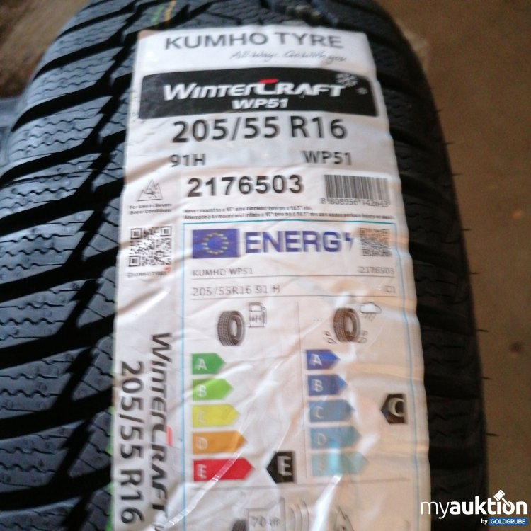 Artikel Nr. 509184 Artikel Nr. 509184: Kumho 205/55R16 M+S Reifen 2Stk