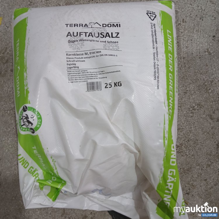 Artikel Nr. 818184 Artikel Nr. 818184: Terra Domi Auftausalz 25kg