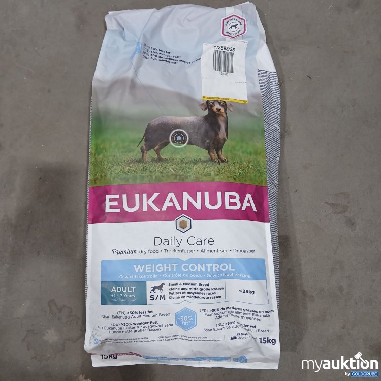 Artikel Nr. 825184 Artikel Nr. 825184: Eukanoba Daily Care Weight Control Adult 15kg