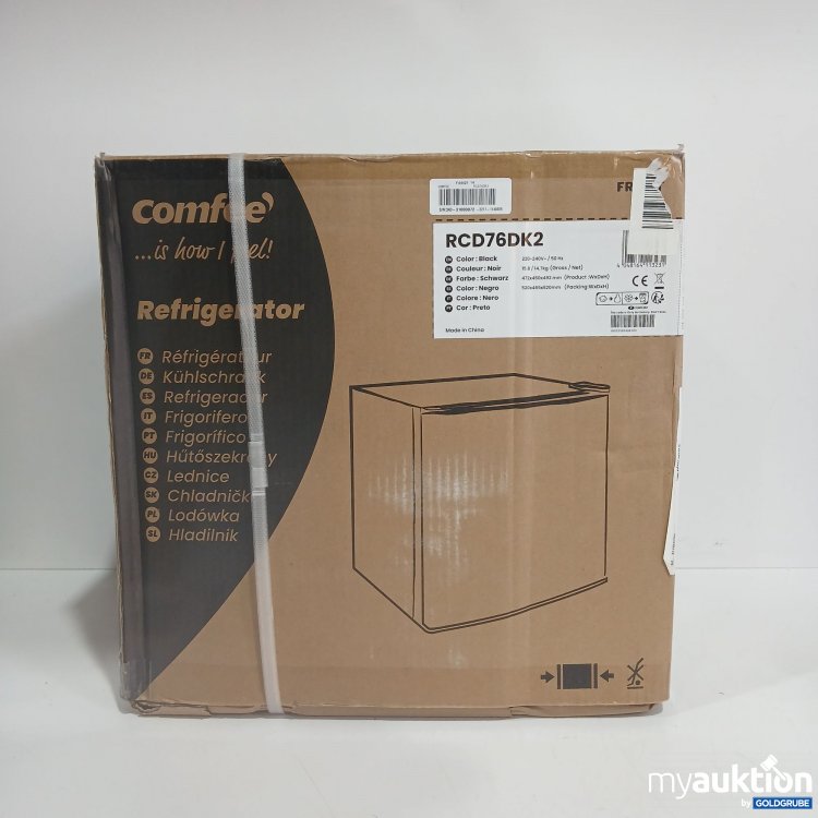 Artikel Nr. 832184: Comfee Kühlschrank Black RCD76DK2