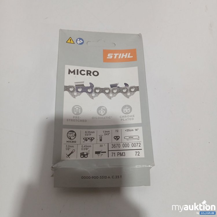 Artikel Nr. 871184 Artikel Nr. 871184: Stihl Micro Sägekette 36700000072 35cm