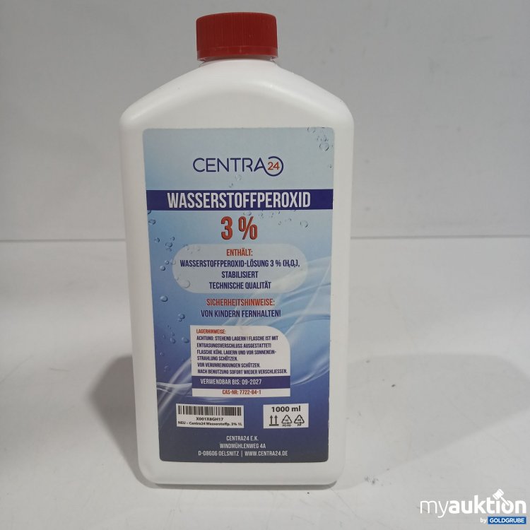 Artikel Nr. 876184 Artikel Nr. 876184: Centra Wasserstoffperoxid 3% 1000ml