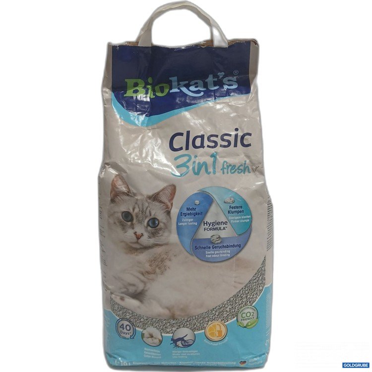 Artikel Nr. 884184 Artikel Nr. 884184: Biokat's Classic 3in1 Katzenstreu 10l