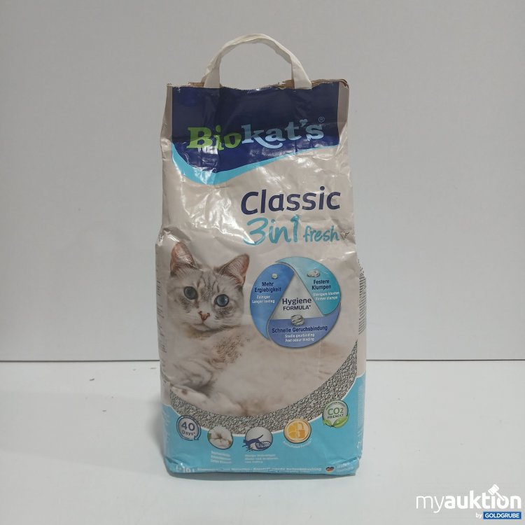 Artikel Nr. 884184 Artikel Nr. 884184: Biokat's Classic 3in1 Katzenstreu 10l