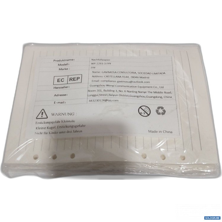 Artikel Nr. 887184 Artikel Nr. 887184: Nachfüllpapier A5