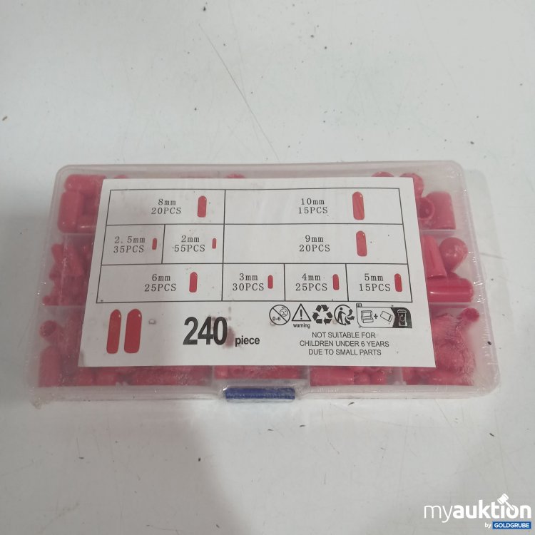 Artikel Nr. 894184: Gummi Endkappen 240Stk 