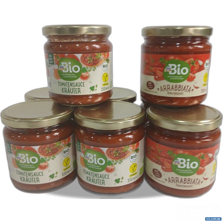 Artikel Nr. 977184 Artikel Nr. 977184: Diverse dm Bio Saucen 350ml,5x Tomstensauce Kräuter,3x Arrabbiata