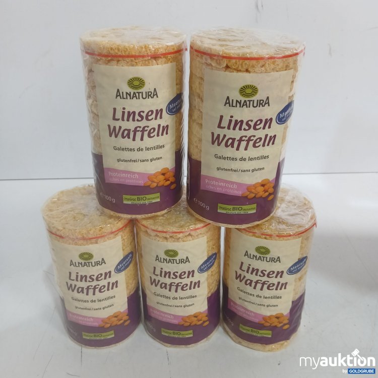 Artikel Nr. 993184 Artikel Nr. 993184: Alnatura Linsen Waffeln je 100g