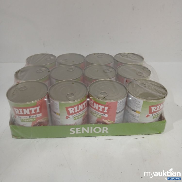 Artikel Nr. 463185: Rinti Kennerfleisch Senior mit Rind 12x800g 