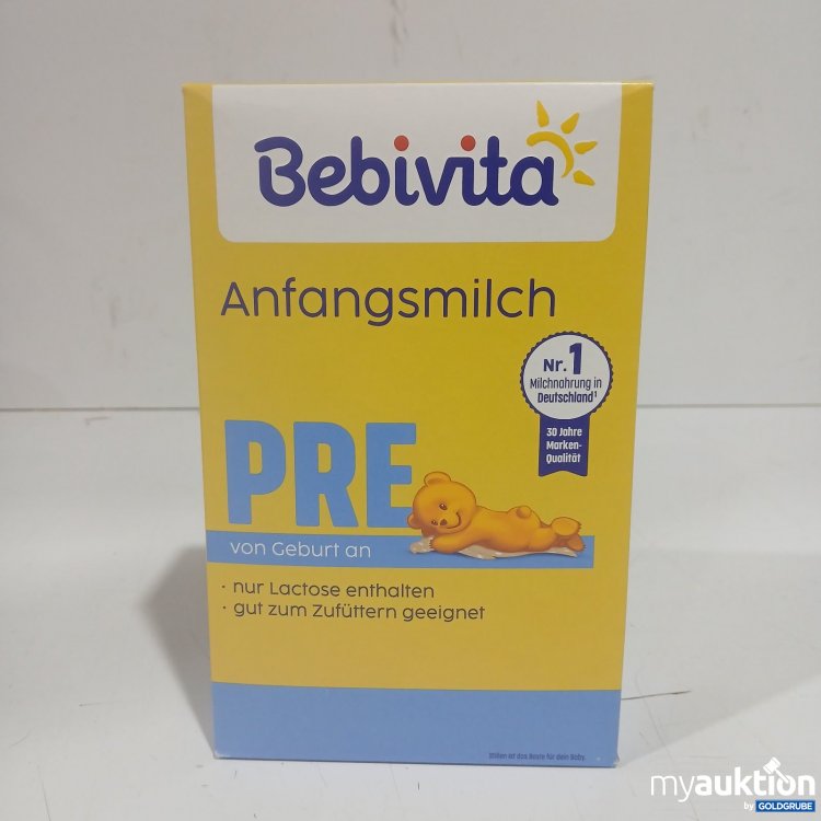 Artikel Nr. 477185: Bebivita Anfangsmilch PRE von Geburt an 500g