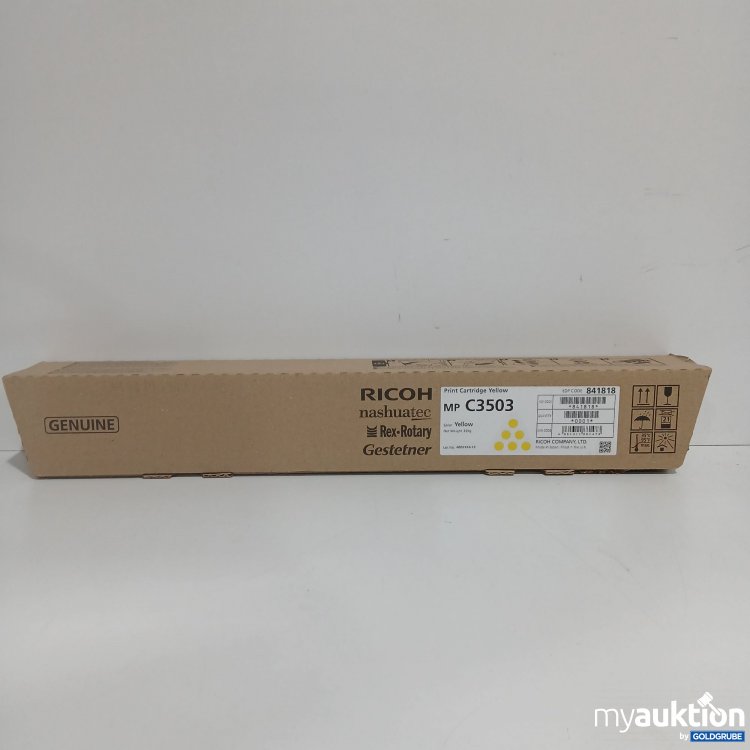 Artikel Nr. 816185 Artikel Nr. 816185: Ricoh Print Cartridge Yellow MP C3503