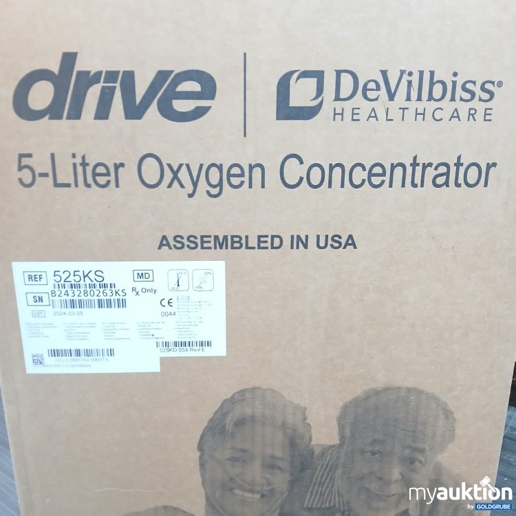 Artikel Nr. 818185 Artikel Nr. 818185: Drive 5Liter Oxygen Concentrator 525KS B243280263KS