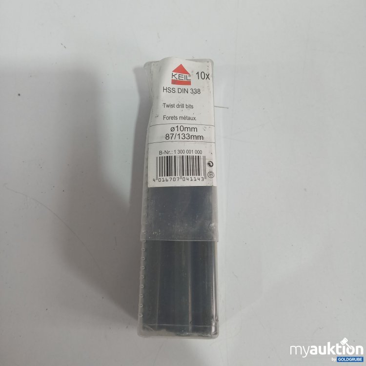Artikel Nr. 849185: Keil Twist Drill Bits 10mm 10Stk 