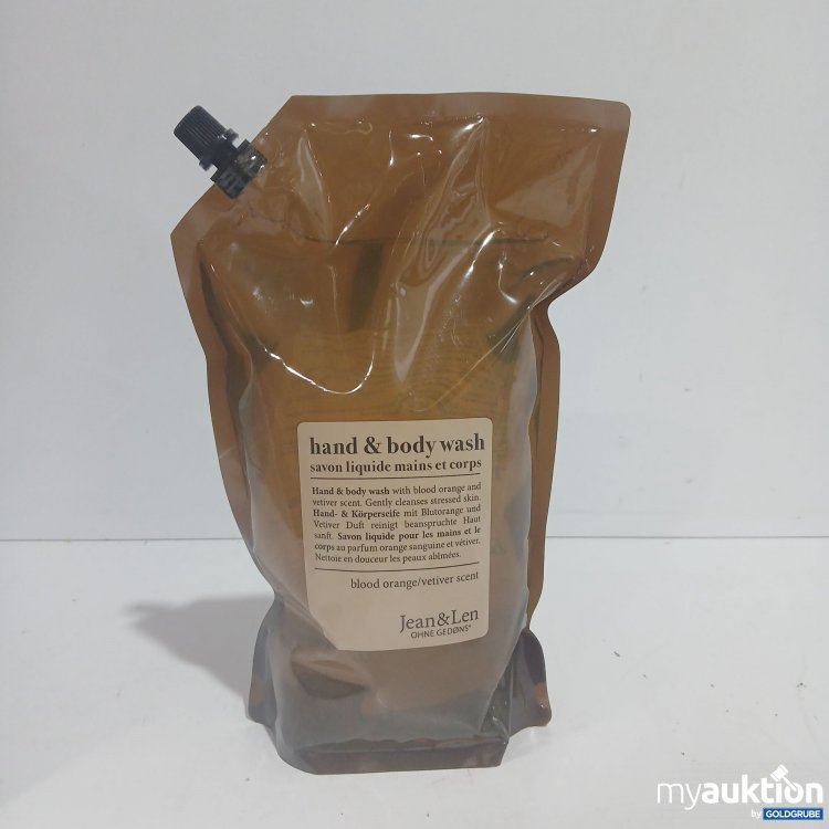 Artikel Nr. 859185: Jean&Len Hand & Body wash blood Orange 1,5L