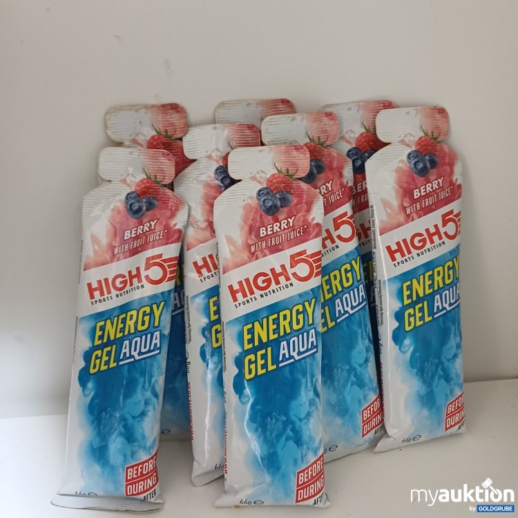 Artikel Nr. 942185 Artikel Nr. 942185: High5 Energy Gel Aqua Berry 8 x 66g