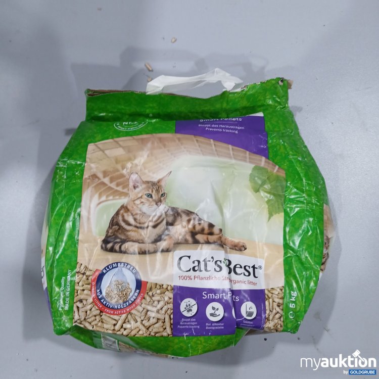 Artikel Nr. 967185: Cat's Best 100% Pflanzliches Streu Smart Pellets 5kg 