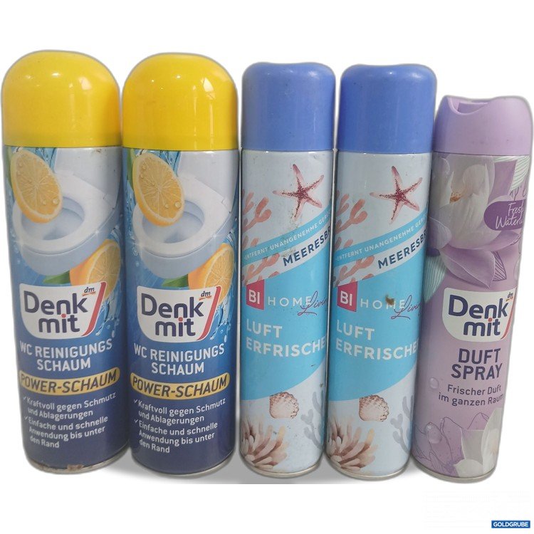 Artikel Nr. 981185: 2x Denkmit WC Reinigungsschaum, 2x BiHome Lufterfrischer, Denkmit Duftspray