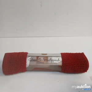 Artikel 526185: Chenille-Badteppich rot ca. 50x70cm