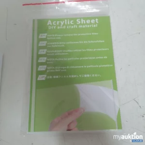 Auktion Acrylic Sheet DIY and craft material 