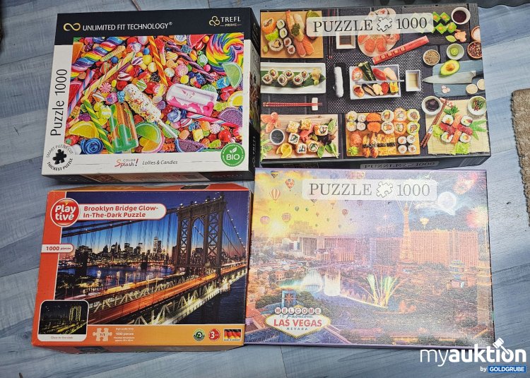 Artikel Nr. 397186: Puzzleset 4Stk zu je 1000 Teile