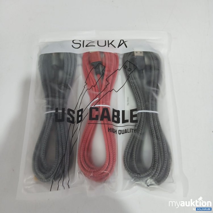 Artikel Nr. 438186: Sizuka USB C Cable 3Stk