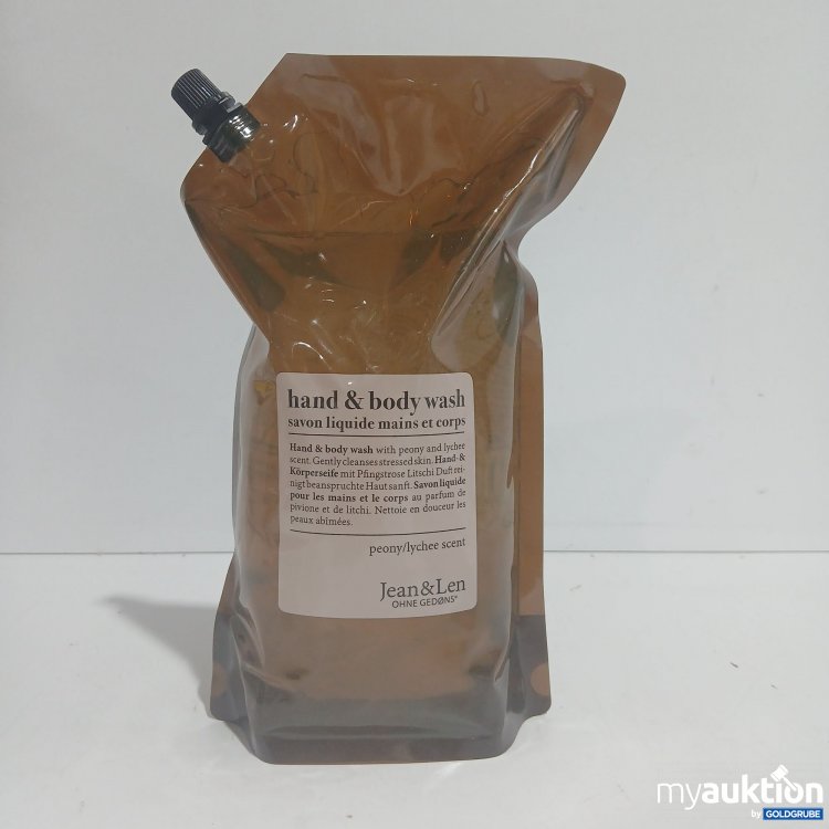 Artikel Nr. 859186: Jean & Len Hand&Body wash peony 1,5L