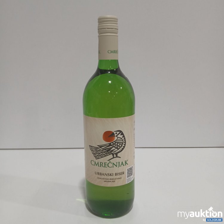 Artikel Nr. 861186 Artikel Nr. 861186: Cmrečnjak Urbanski biser Kvalitetno bijelo vino Međimurje 1l