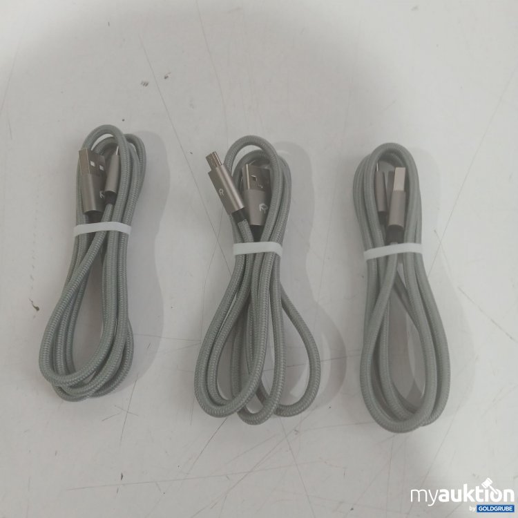Artikel Nr. 862186: Micro USB Kabel 3 Stück