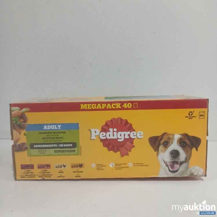 Artikel Nr. 869186 Artikel Nr. 869186: Pedigree Adult Gemischte Selektion mit Gemüse 40x100g