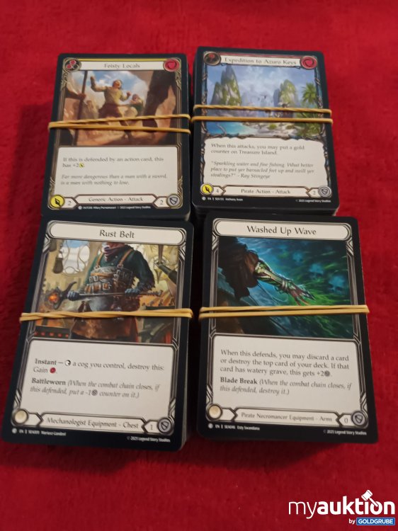 Artikel Nr. 907186: 400 Flesh and Blood Sammelkarten 