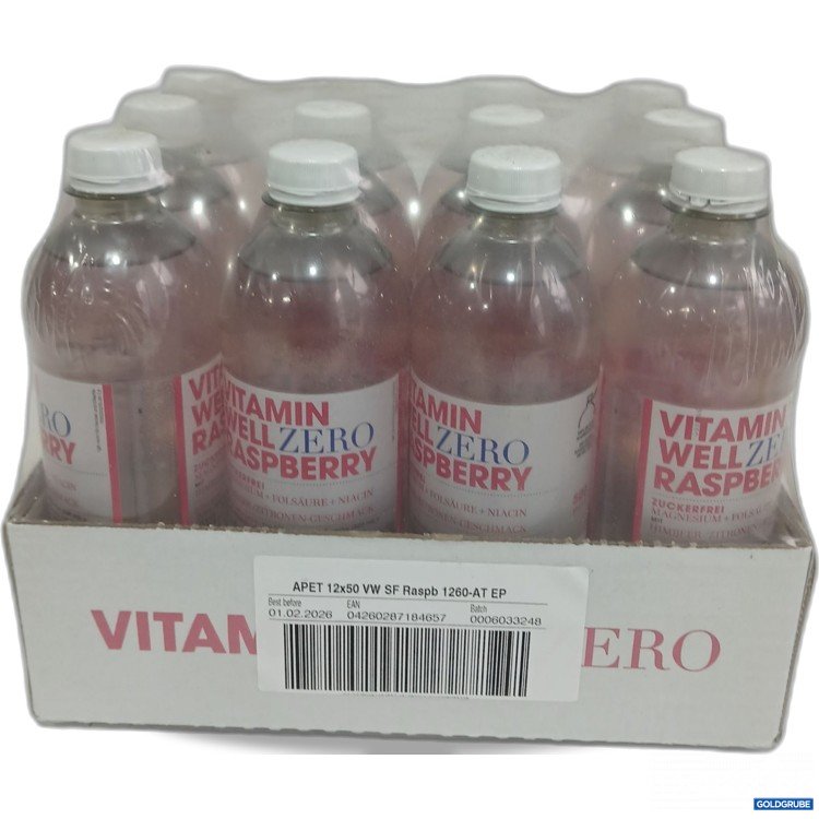 Artikel Nr. 917186: Vitamin Well Zero Raspberry 12x500ml